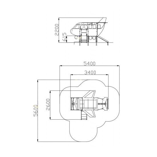 Игровой комплекс "Самолет"