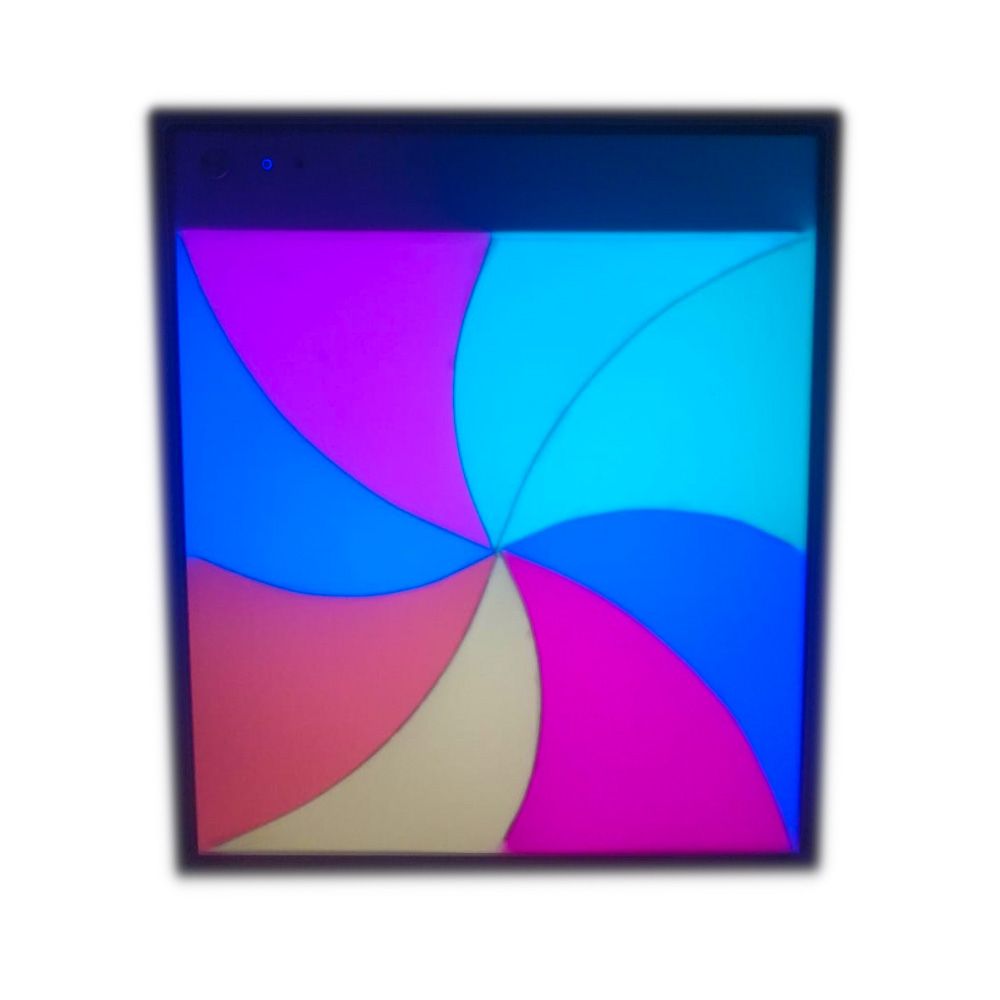 Интерактивная светозвуковая панель Вращающееся колесо