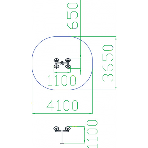 Тренажер "Рули" для детей с ОВ