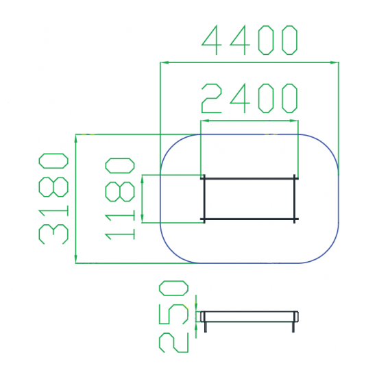 Песочница большая