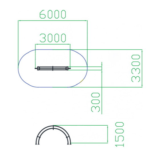 Тренажер мячи в радуге