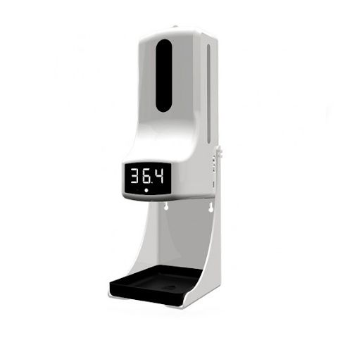 Сенсорный диспенсер для дезинфицирующих средств с датчиком измерения температуры