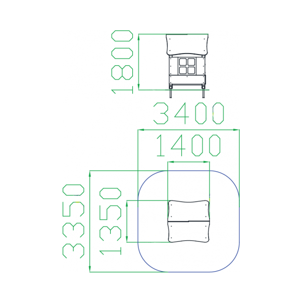 Домик "Три поросенка"