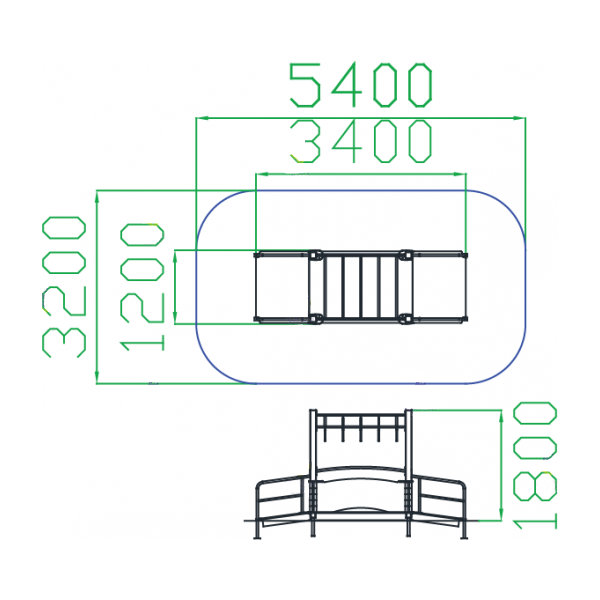 Игровой комплекс для детей с ОВ тип-4
