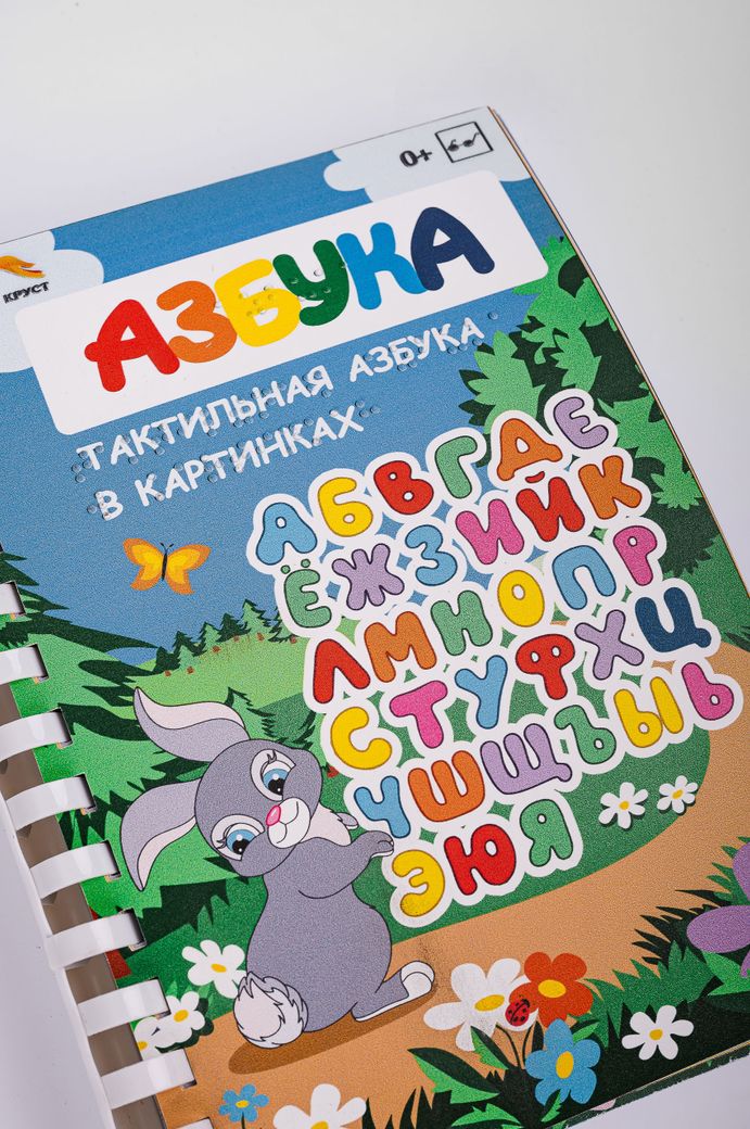 Азбука тактильная для слабовидящих и незрячих детей