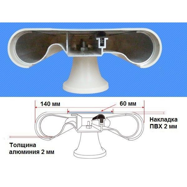 Поручень для коридоров HS-618B