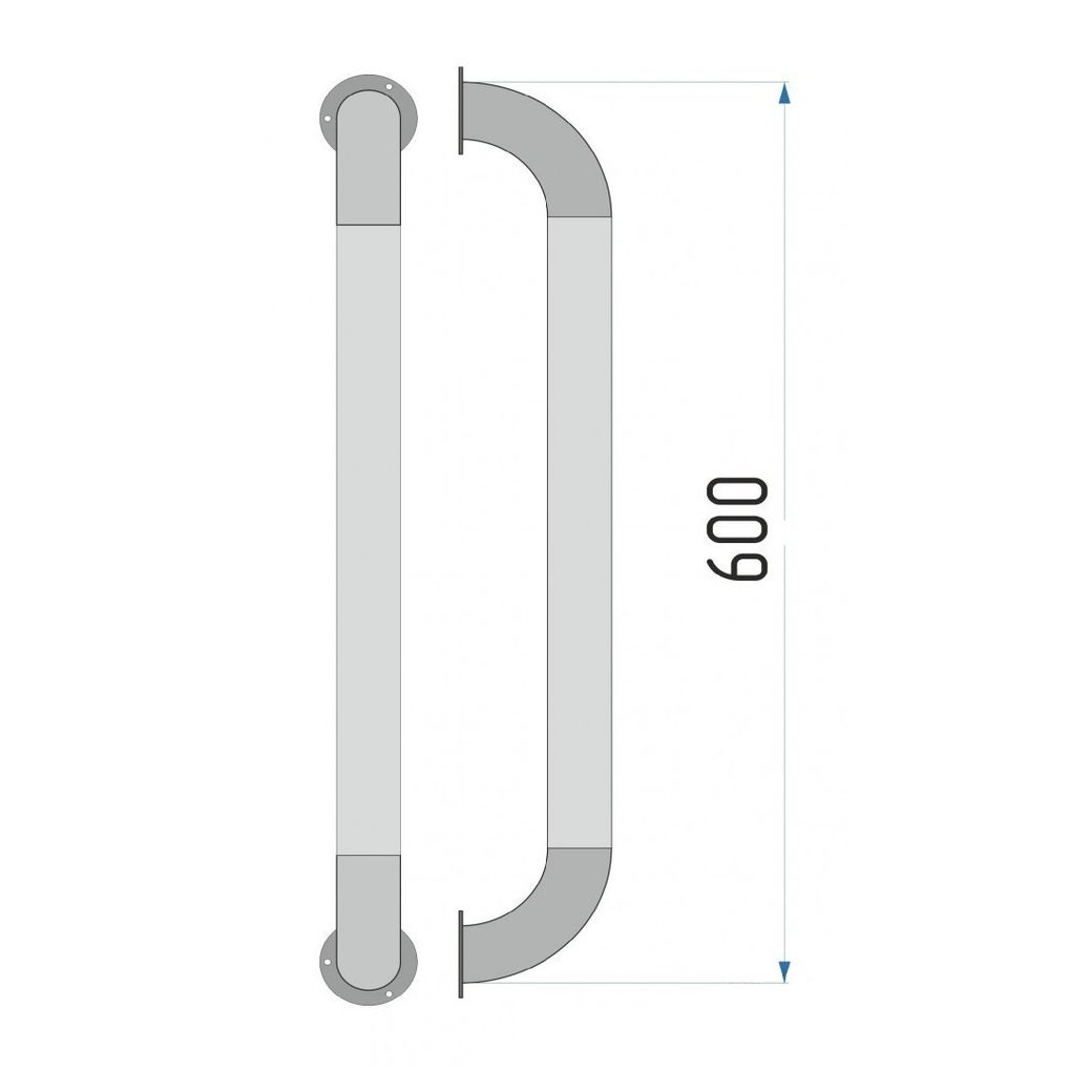 Поручень опорный. L-600мм