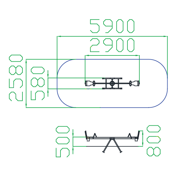 Балансир металлический