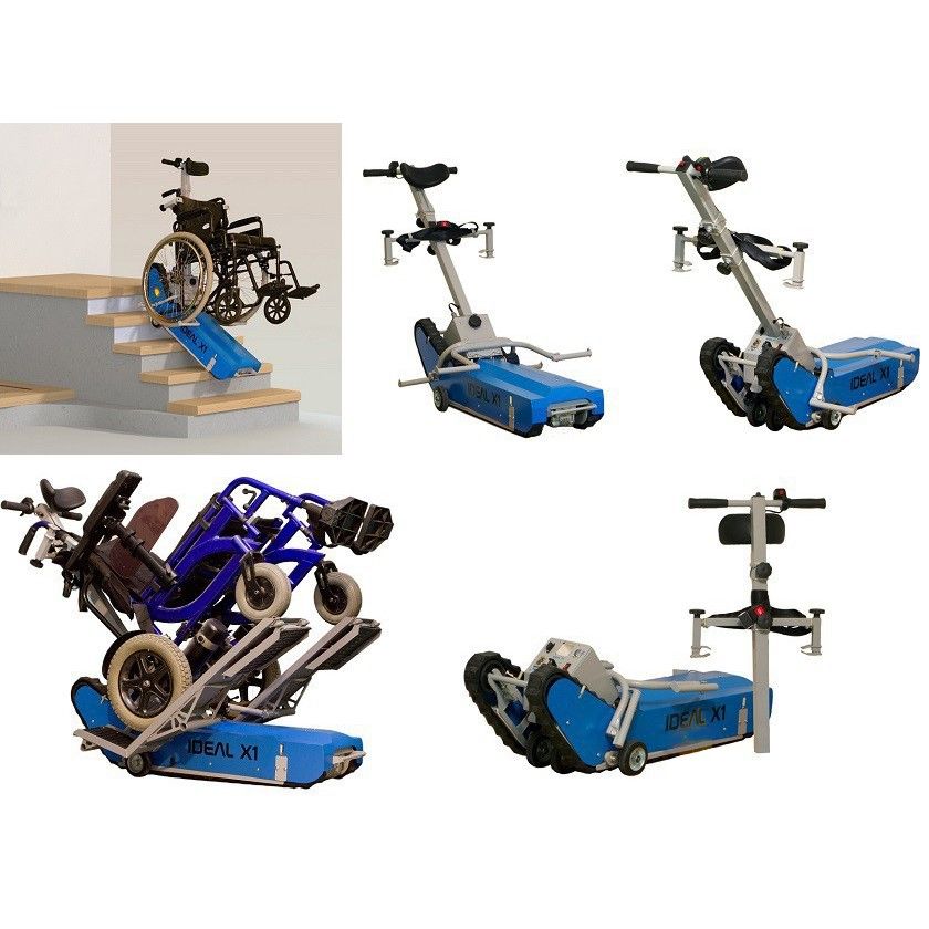 Гусеничный подъемник IDEAL X1 с универсальной платформой для колясок