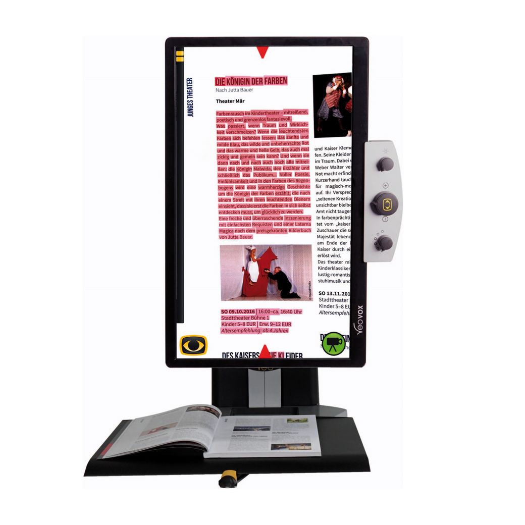 Стационарный видеоувеличитель с функцией читающей машины VEO VOX