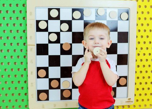 Настенная игра «2 в 1 Шашки + шахматы»