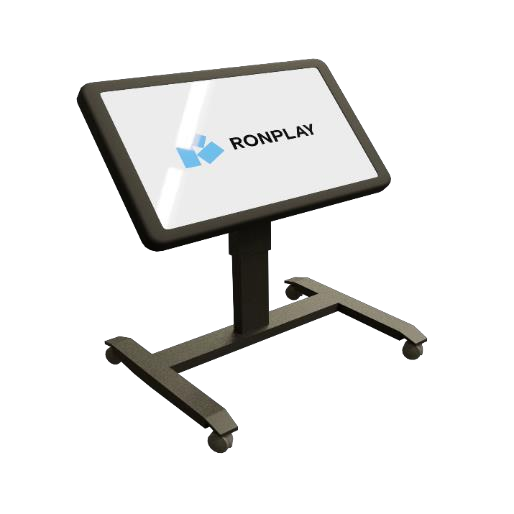 Напольная сенсорная стойка NTAB F 43" (механическая, с регулируемой высотой подъема и углом)