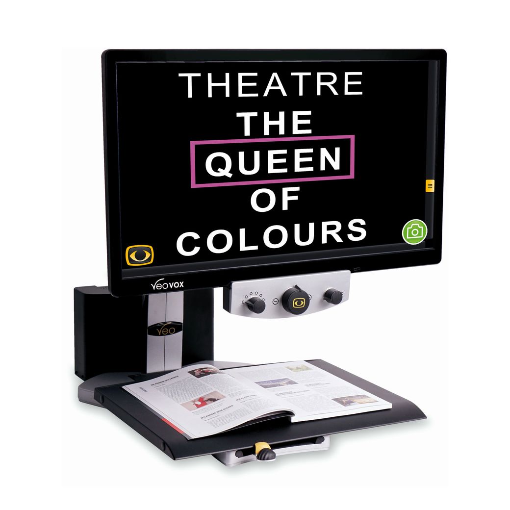 Стационарный видеоувеличитель с функцией читающей машины VEO VOX