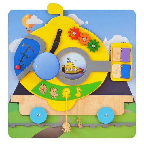 Панель тактильно-развивающая «Транспорт»
