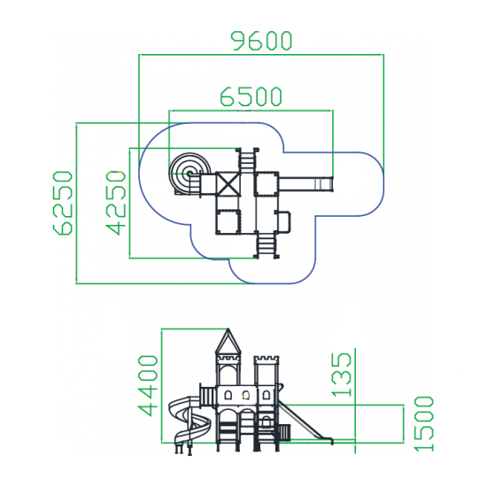Игровой комплекс "Принцесса"
