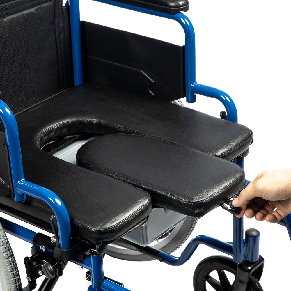 Кресло-коляска с санитарным оснащением TU 55