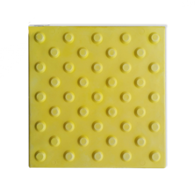 Тактильная плитка ПВХ "Конусообразный риф" 500х500