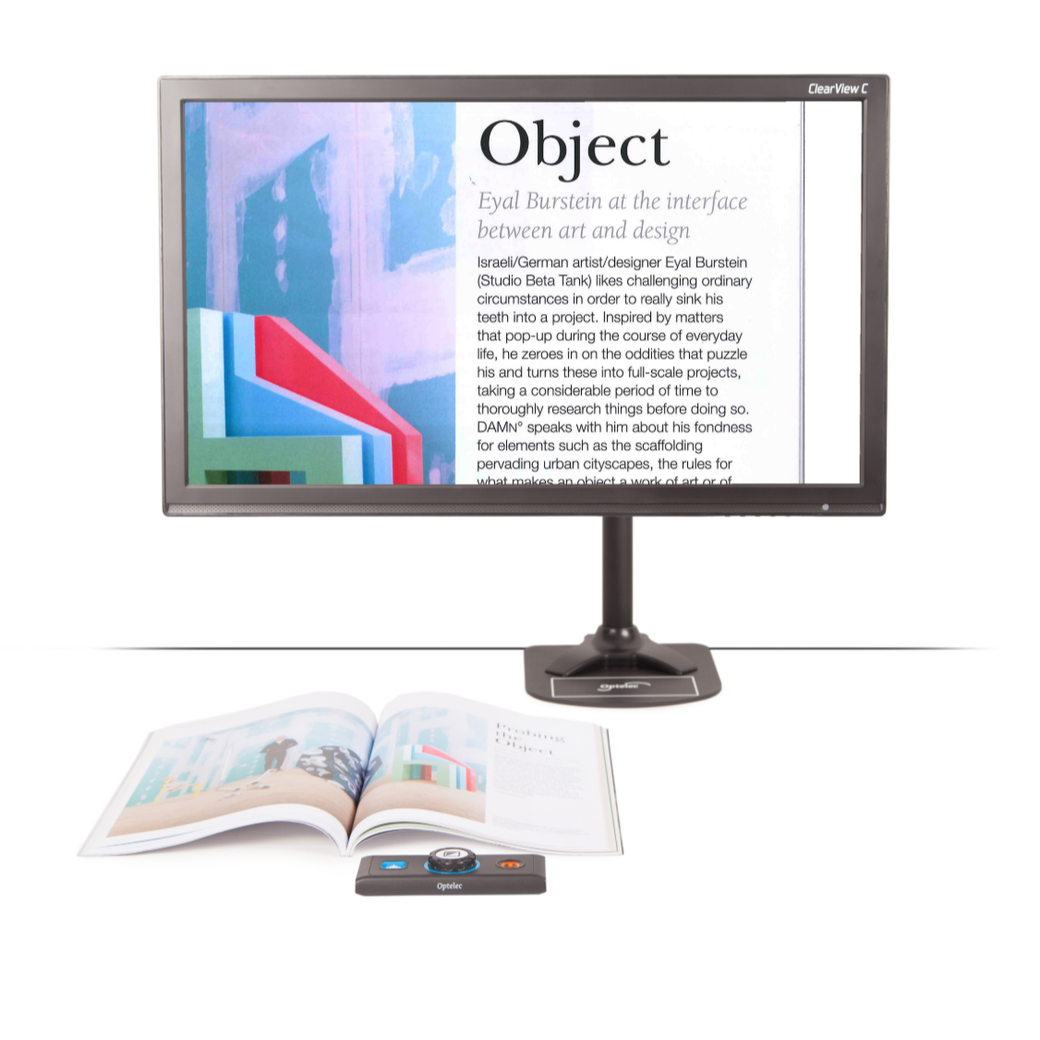 Стационарный электронный видеоувеличитель ClearView C 24 HD Speech Flex