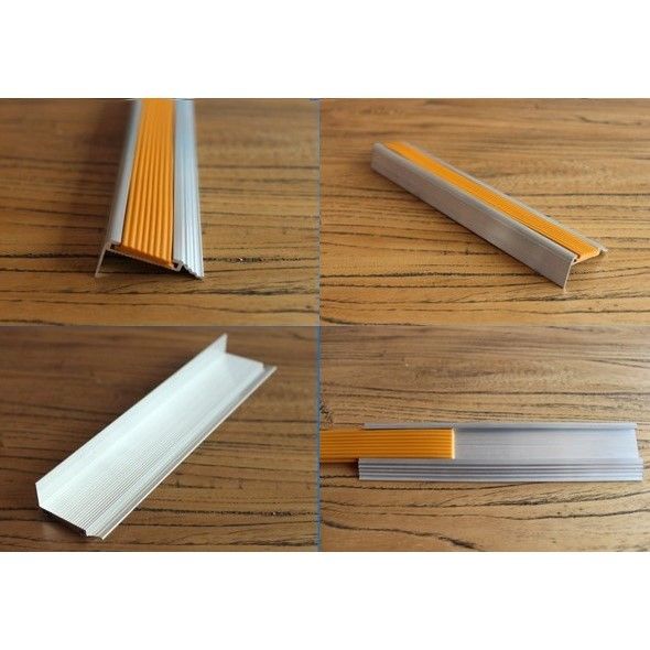 Накладка на ступени HS-D45 угловая противоскользящая