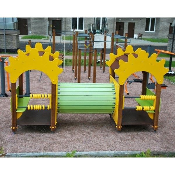 Беседка с тоннелем