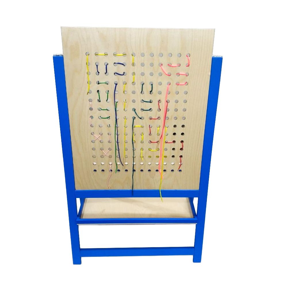 Игровая панель Шнуровка вышивание