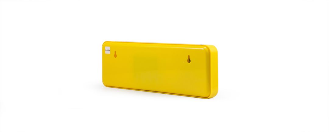 Тактильно-звуковой указатель Нотт-Оптима 300х100х25 Желтый