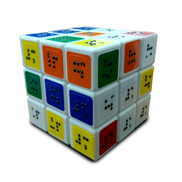 Кубик Рубика с рельефными гранями