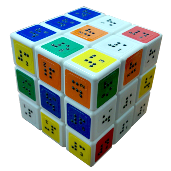Кубик Рубика с рельефными гранями