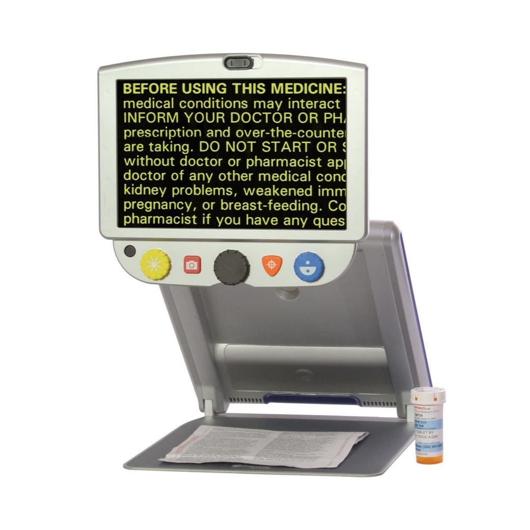 Складной настольный стационарный видеоувеличитель TOPAZ PHD 15