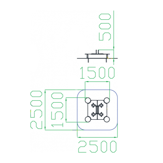 Песочница с дверцами