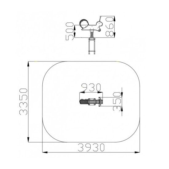 Качалка "Улитка"