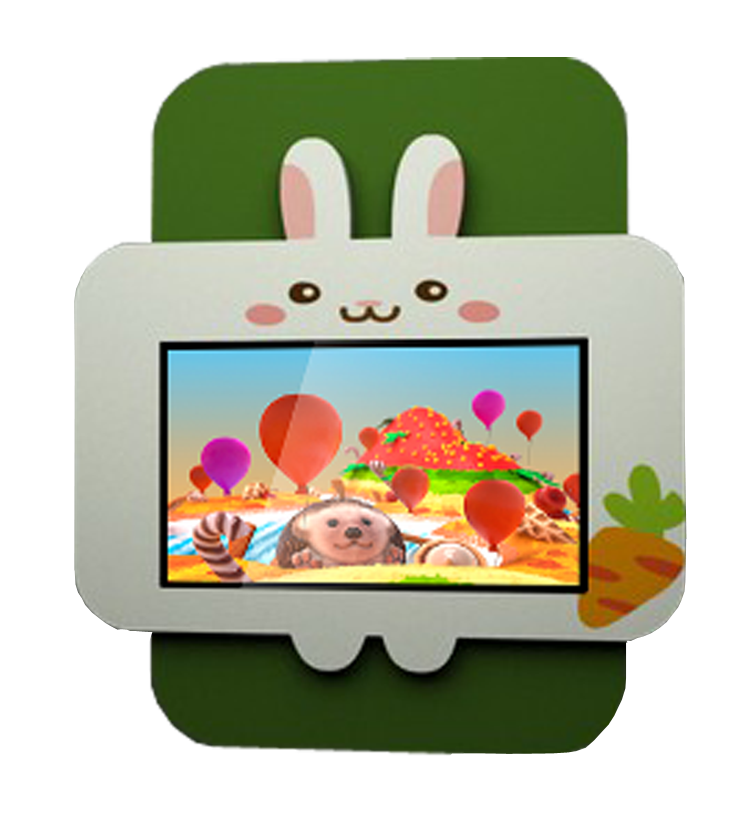 Настенный интерактивный логопедический комплекс Зайчонок 21.5" (4 касания)