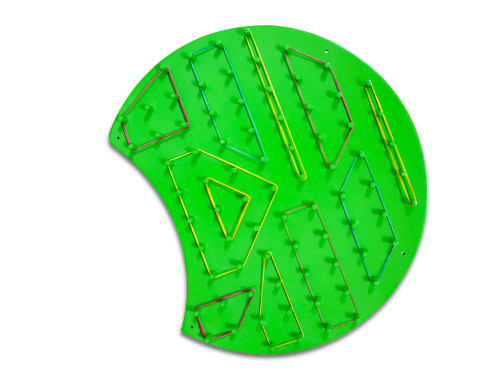 Тактильно-развивающая панель Гусеница Жужа