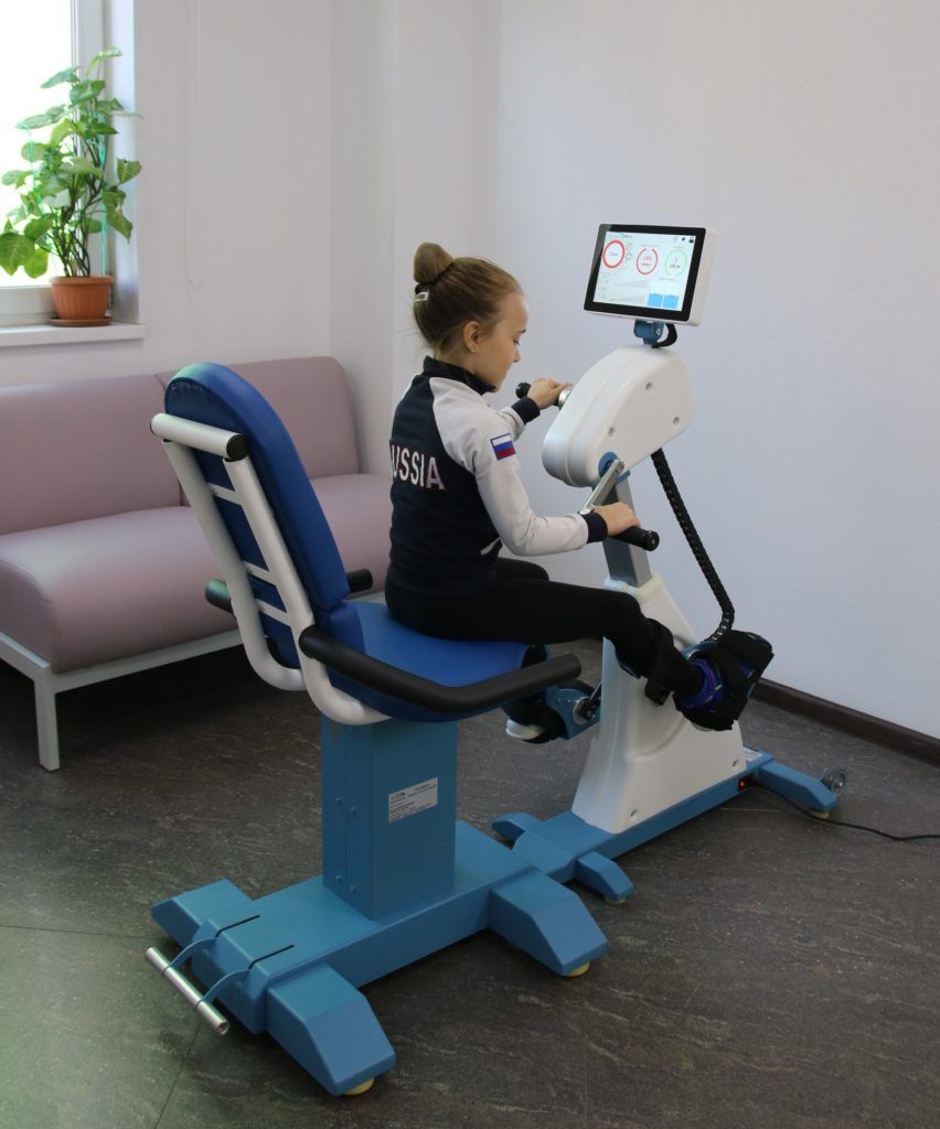 Роботизированный велоэргометр с бос для активно-пассивной механотерапии конечностей Орторент МОТО