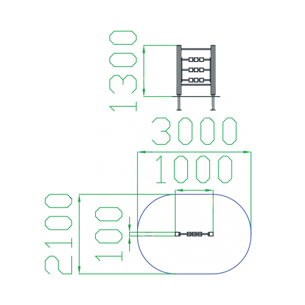 Крестики нолики на столбах