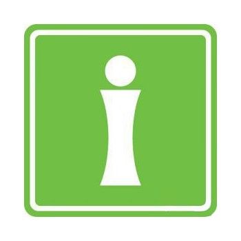 Нетактильная пиктограмма. Наклейка 200х200