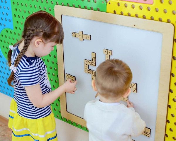 Настенная игра «Магнитное классическое домино»
