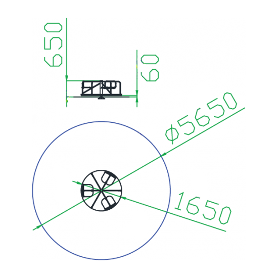 Карусель "Большая" со спинками