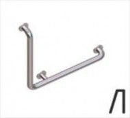 Поручень угловой Г-образный (левый) 90°. L-500мм H-500мм