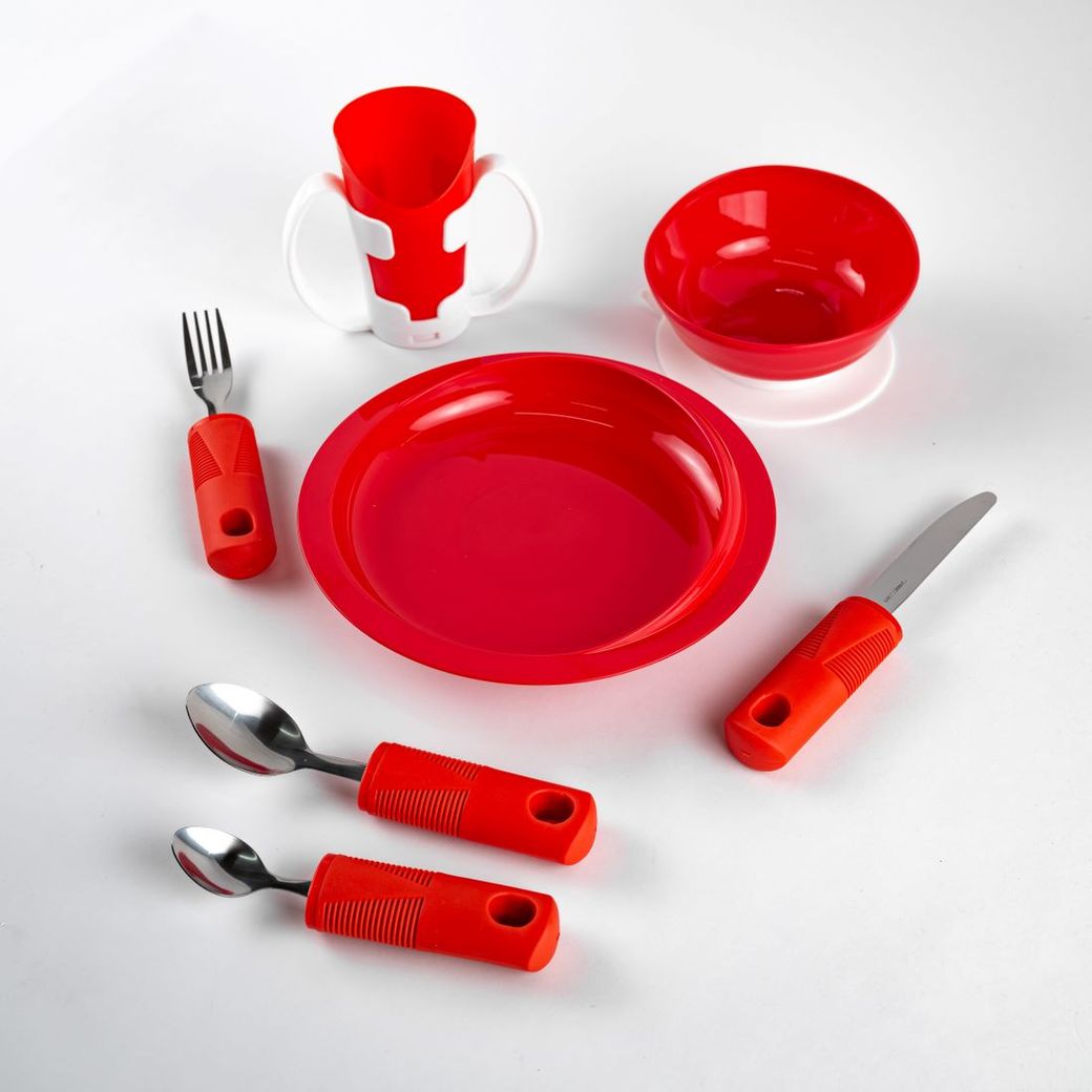 Комплект столовой посуды для инвалидов 11 предметов HК-4003