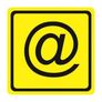 Тактильная пиктограмма Р23 Зона доступа к сети Интернет 100x100 из ПВХ