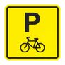 Тактильная пиктограмма П04 Велосипедная парковка 200x200 из акрила