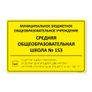 Комплексная тактильная табличка 200x300 из композита