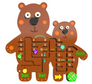 Панель игровая Медвежата