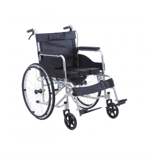 Кресло коляска для инвалидов с санитарным оснащением armed