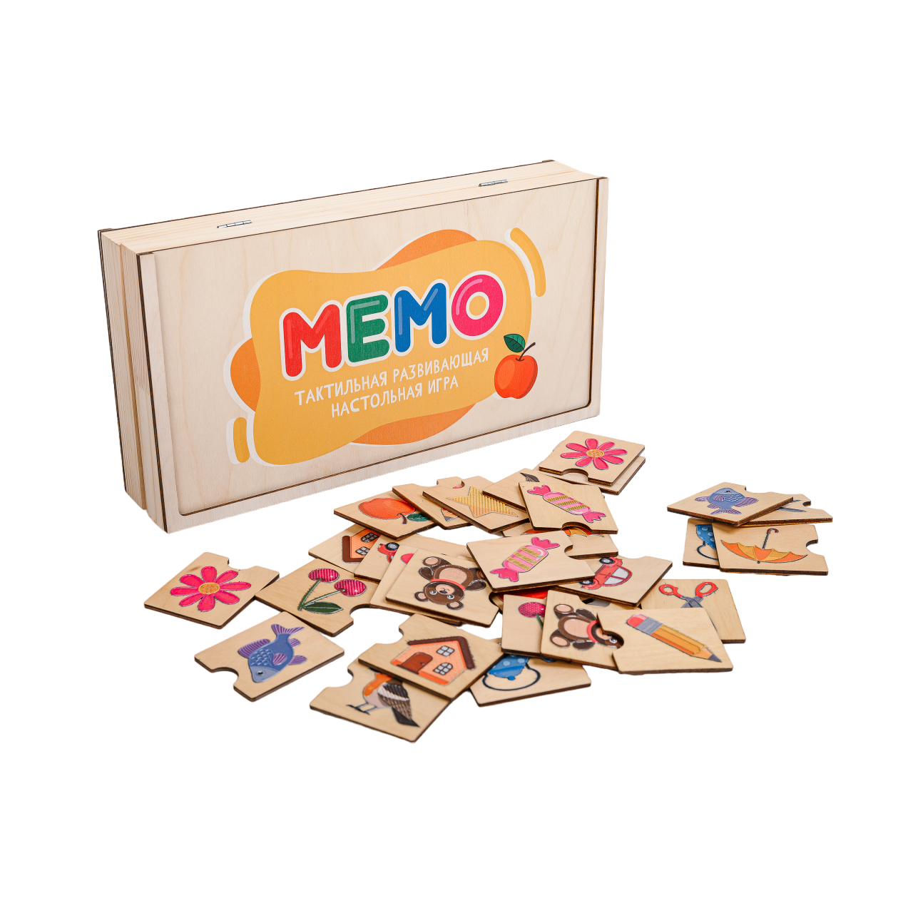 Тактильная игра Мемо (30 карточек) — купить по выгодной цене | Интернет ...