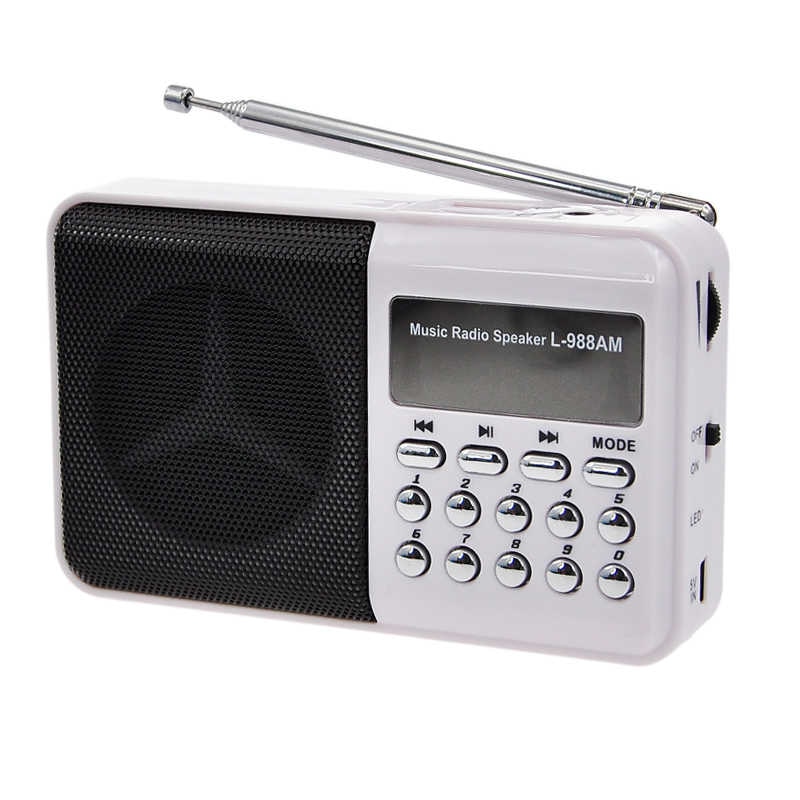 FM MP3 Радиоприемник L988 — купить по выгодной цене | Интернет-магазин ...